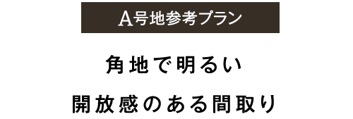 A号地間取り