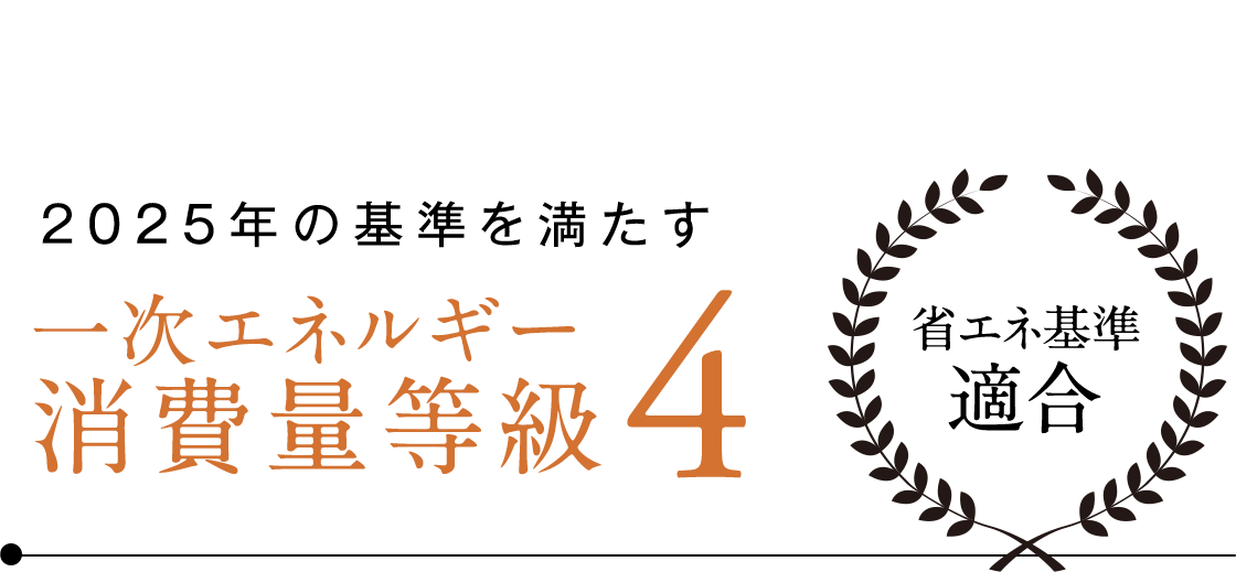 07　2025年の基準を満たす一次エネルギー消費量等級4